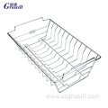 Kitchen stainless steel dish rack dish drainer